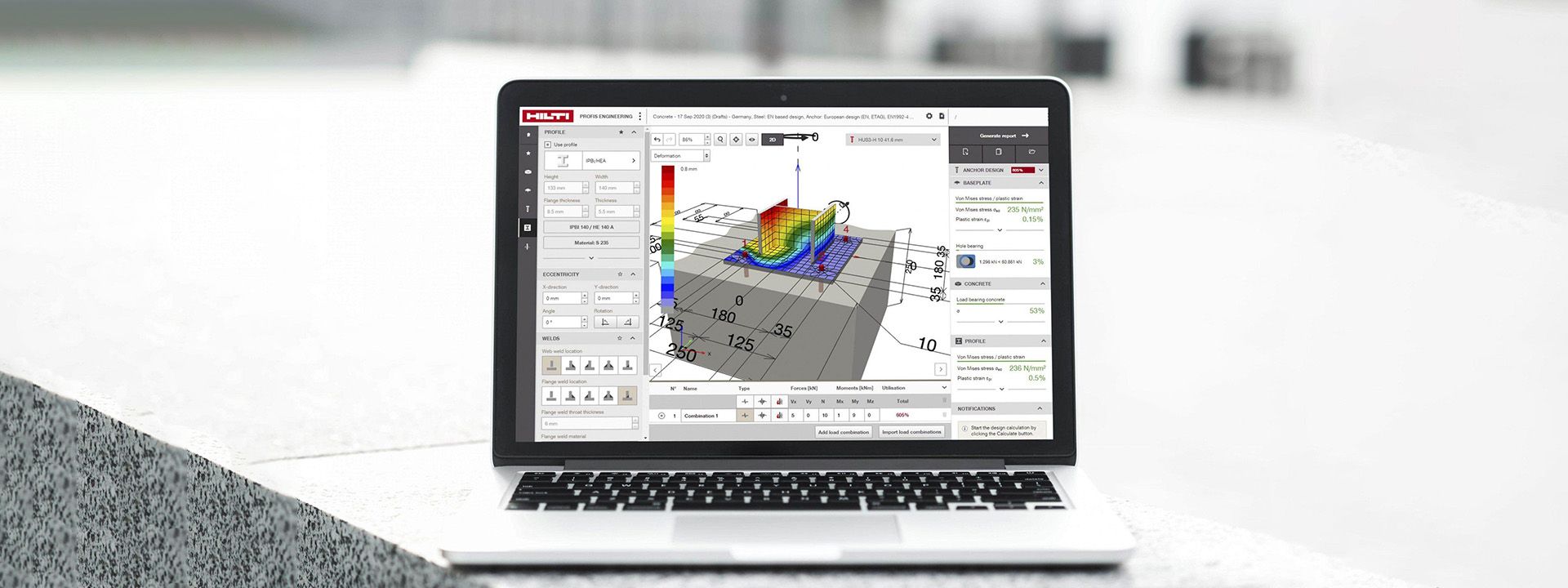 Расчеты анкерного крепления